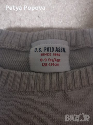  Блуза U. S POLO за дете, снимка 4 - Детски пуловери и жилетки - 39587159