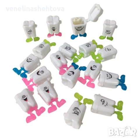 Малка кутийка за зъб зъбче три цвята, снимка 2 - Други - 41741533