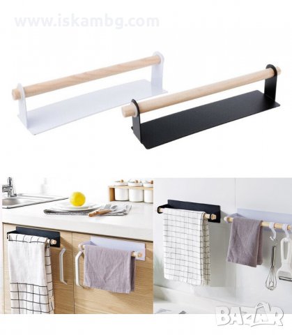 САМОЗАЛЕПВАЩ ОРГАНАЙЗЕР ЗА ДОМАКИНСКА ХАРТИЯ ЗА ШКАФ ИЛИ СТЕНА - код 2931, снимка 4 - Аксесоари за кухня - 33906806