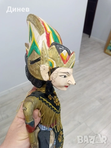 автентична колекционерска кукла wayang golek от остров ява, снимка 13 - Колекции - 53604963