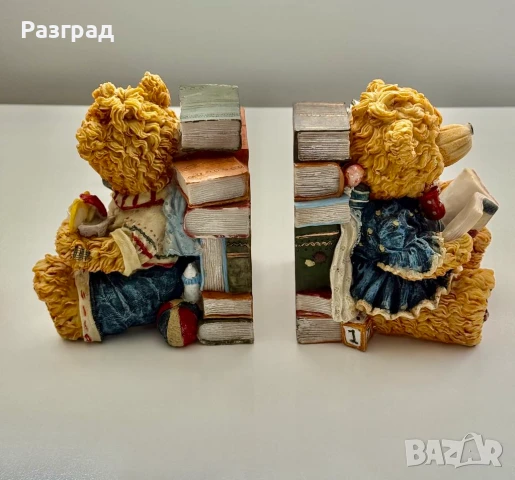 Винтидж комплект детски подпори за книги, снимка 2 - Декорация за дома - 50591244