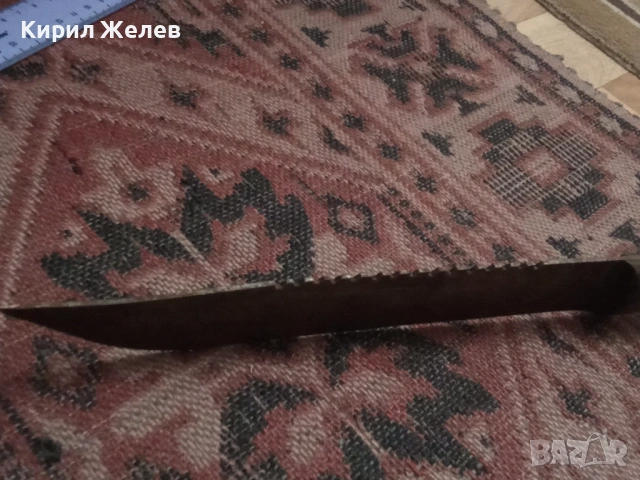 Голям стар нож 54278, снимка 11 - Антикварни и старинни предмети - 53637867