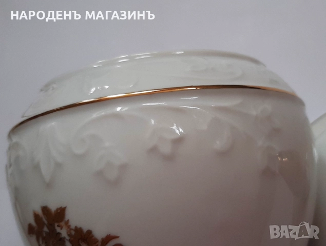 GILDE - Немски порцелан буркан порцеланов за подправки кафе чай захар и други , снимка 13 - Други ценни предмети - 52469323