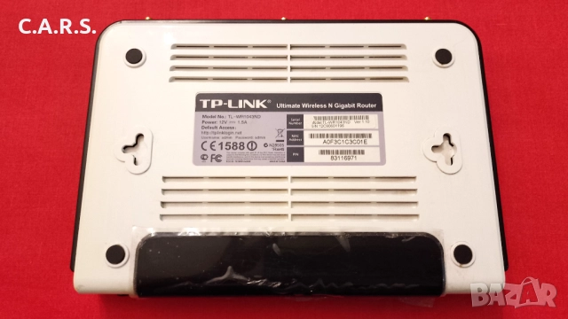 Гигабитов Рутер TP-Link TL-WR1043ND с USB порт, снимка 5 - Рутери - 52502673