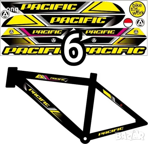 Стикери за Облепване на Велосипеди , снимка 6 - Други - 48386549