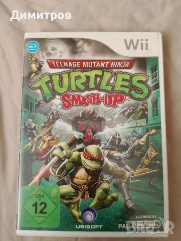 Teenage mutant turtles smash up Nintendo Wii