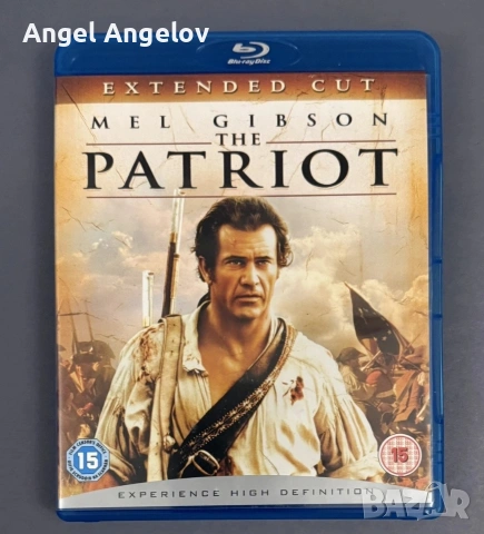 THE PATRIOT Extended Cut (Blu-ray, 2007) Mel Gibson