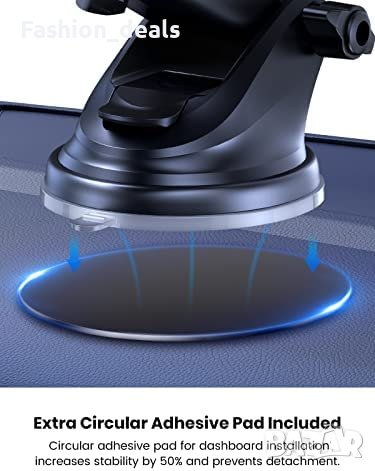Нова Поставка за мобилен телефон за автомобил кола универсална стойка, снимка 3 - Селфи стикове, аксесоари - 40593856