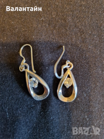 Сребърни Обеци- различни видове, снимка 7 - Обеци - 12269342