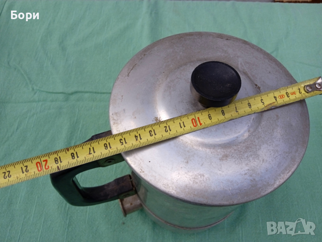 Стара електрическа кана алуминиева, снимка 6 - Аксесоари за кухня - 36143971