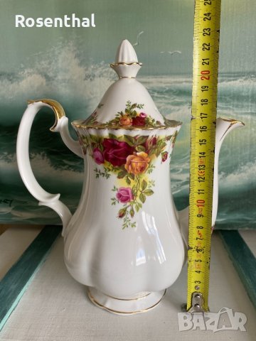 Чайник Royal Albert , снимка 7 - Чинии - 44350116
