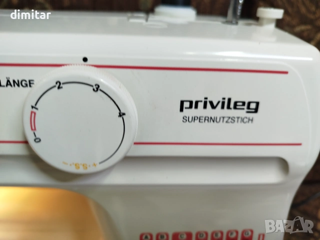Шевна машина PRIVILEG 1510 -85 W, снимка 3 - Шевни машини - 53721438