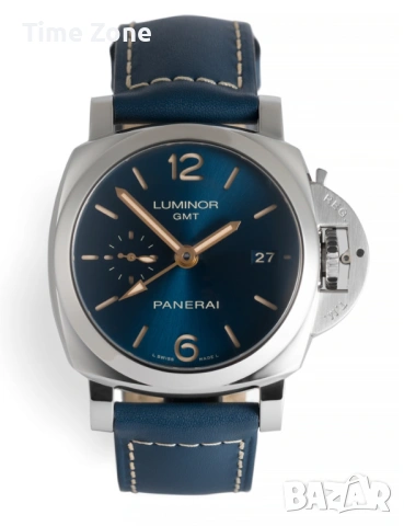 Panerai Luminor 1950 3 Days GMT 44mm Steel Black Dial Automatic Различни Варианти, снимка 12 - Мъжки - 48009872