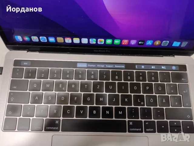 Apple Macbook Pro A1706 Core i7 / 16gb. ram./512gb.ssd, снимка 7 - Лаптопи за работа - 47328792
