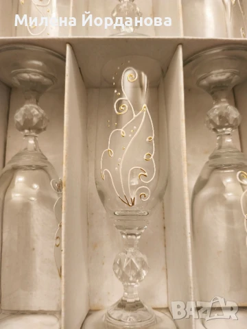 чаши за шампанско , снимка 2 - Чаши - 50980535