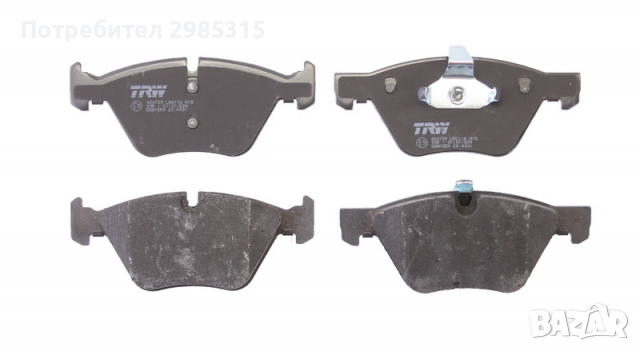 предни накладки за BMW 3 (E90), 3 (E91), 3 (E92), 3 (E93), 5 (E60), 5 (E61), X1 (E84), Z4 (E89) 2.0-