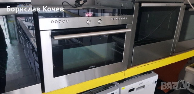 Компактна фурна с вградена микровълнова 2в1 SIEMENS , снимка 12 - Печки, фурни - 53184484