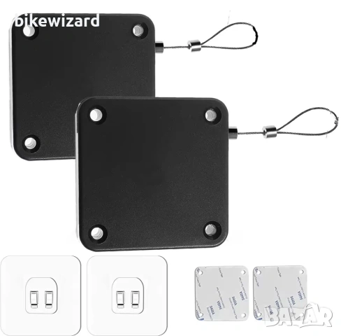 CAM2 Автоматичен затварящ механизъм за врати, комплект от 2 броя