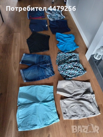 Маркови бермуди и къси гащи 10 чифта 60лв, снимка 1