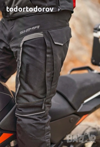 Мъжки текстилен мото панталон,SHIMA HERO 2.0 Black,подплати,протектори, снимка 4 - Аксесоари и консумативи - 53168724