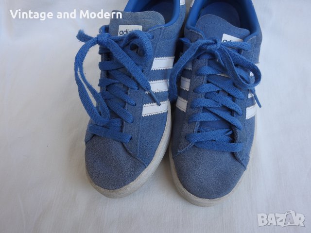 Дамски маратонки кецове Adidas Campus 38 2/3, снимка 4 - Маратонки - 41619877