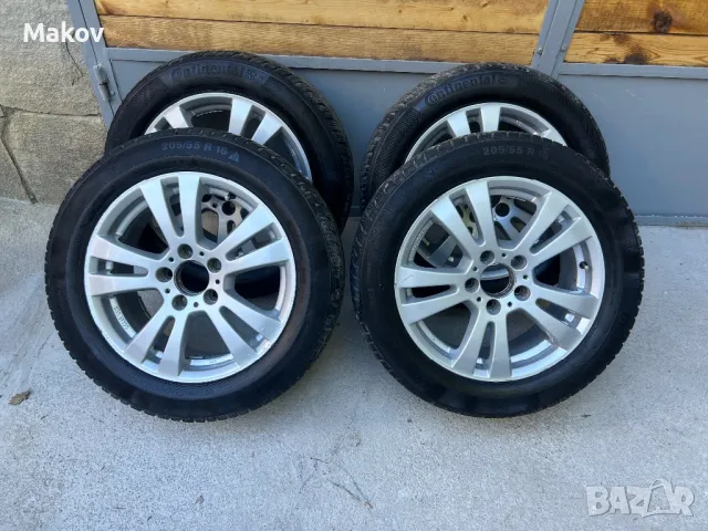 5х112 16 Джанти с Гуми Mercedes C E Class W204 Facelift , снимка 10 - Гуми и джанти - 50155162