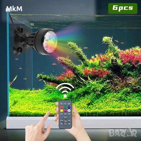 Led декорация -водопотопяеми пейзажни RGB цветни лампички, снимка 9 - Декорация за дома - 50612139