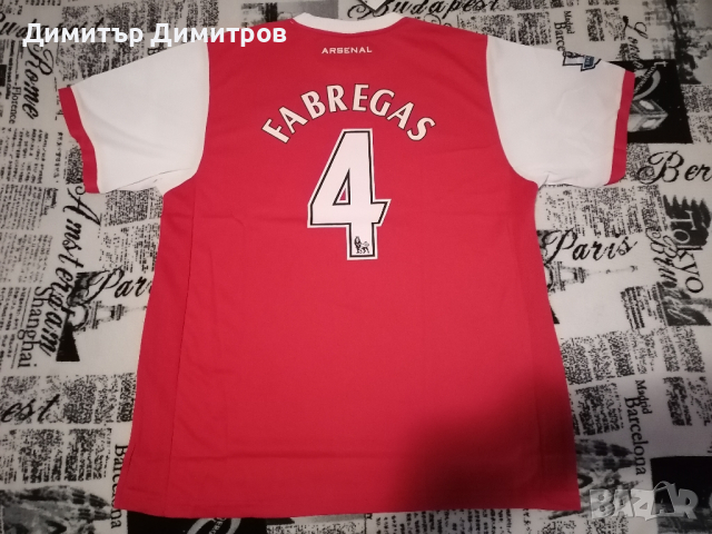 Тениска на Арсенал - Фабрегас , снимка 1