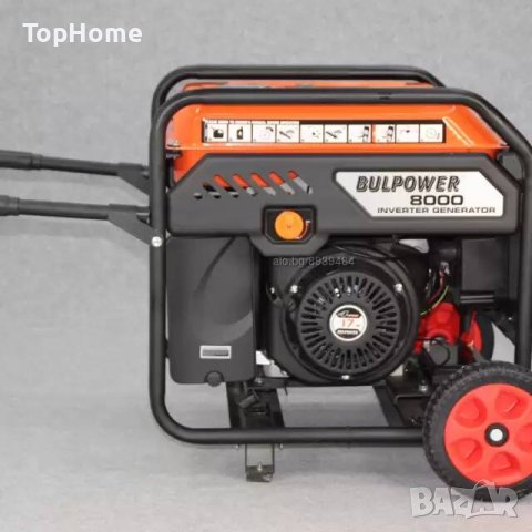 Инверторен Генератор За Ток 7.5КW Ел.Старт - Монофазен, снимка 2 - Генератори - 41731517