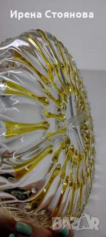 Плато за сервиране и парти купа с 4 разделения Walther Crystal Glas, снимка 7 - Чинии - 47921319