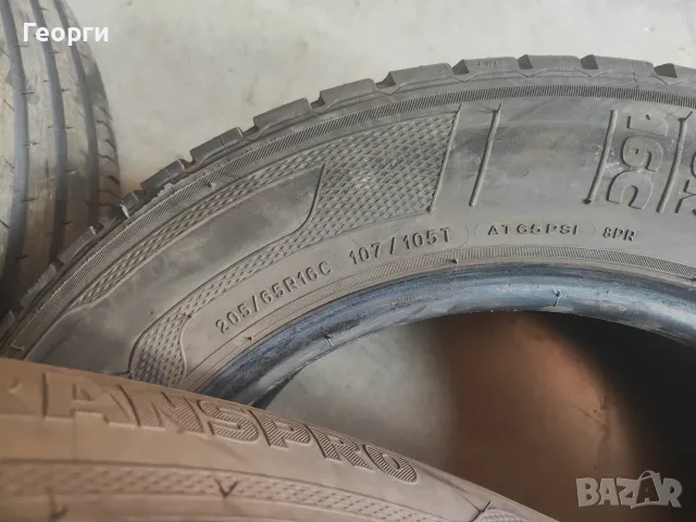 2бр.летни гуми 205/65/16C Kleber, снимка 4 - Гуми и джанти - 55814897
