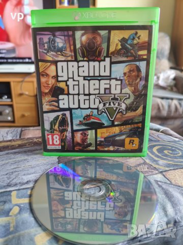 Игра GTA V за Xbox Series X, X BOX One S, X-BOX One X мултиплейър Grand Theft Auto V Диск ГТА 5 ЕКС , снимка 2 - Игри за Xbox - 41226149
