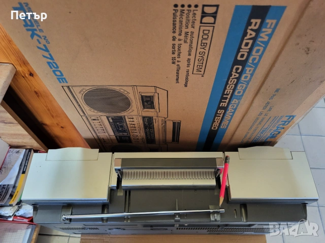 HITACHI TRK-7720E касетофон СЪС КАШОНА, снимка 5 - Радиокасетофони, транзистори - 53139699