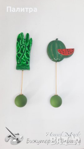 Нежни и уникални брошки тип игла "Summer ", снимка 3 - Други - 41683661