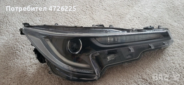 десен лед фар за Тойота Корола, снимка 2 - Части - 53349615