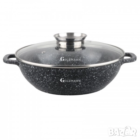 Тенджера Goldmann 24/28/32/36 см., плитка, Лят алуминий, Керам. покр., Индукция, снимка 5 - Съдове за готвене - 52112882