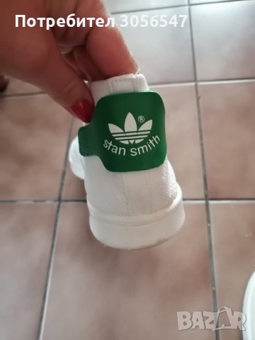 Дамски обувки оригинални Adidas stan smith, снимка 3 - Маратонки - 40734352