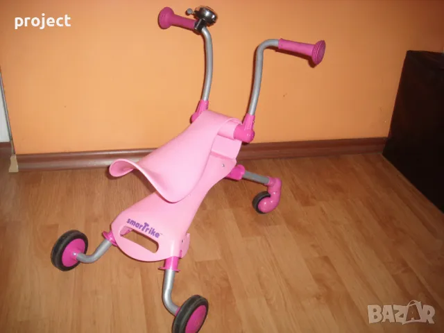 SmarTrike Детско баланс колело,четириколка на 360 .Промо цена, снимка 3 - Детски велосипеди, триколки и коли - 49395069