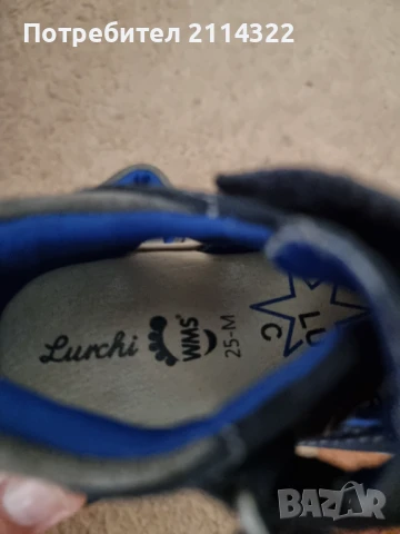 Сандали Lurchi номер 25, снимка 3 - Детски сандали и чехли - 50735551