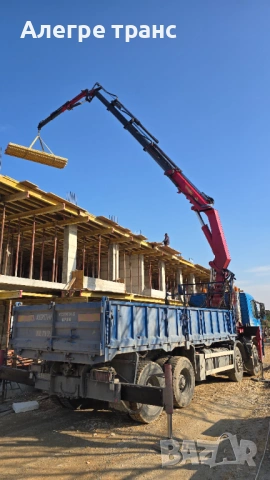 Услуга камион с кран автокран Пловдив и региона, снимка 2 - Услуги с автокран - 53350109