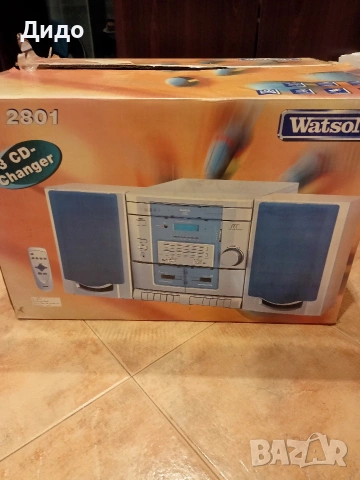 Стерео уредба нова с три диска и за две касети, снимка 6 - CD дискове - 53850684