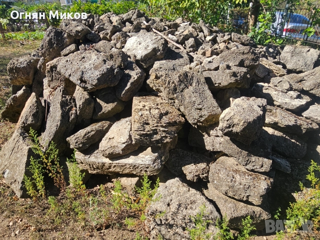 Продавам камъни за строеж (основа или ограда), снимка 2 - Строителни материали - 51864415