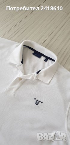 GANT Pique Cotton Size L НОВО! ОРИГИНАЛ! Мъжка Тениска!, снимка 5 - Тениски - 41738821