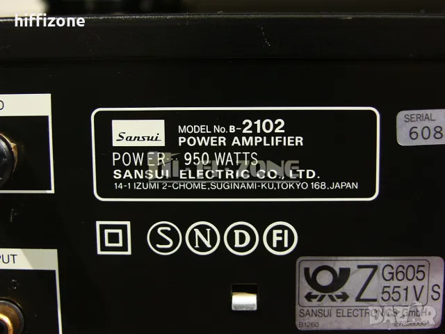  Sansui c-2102 / b-2102 Усилвател, снимка 13 - Ресийвъри, усилватели, смесителни пултове - 47997755