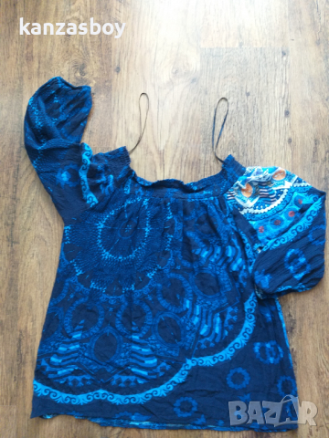 desigual - страхотна дамска блуза КАТО НОВА, снимка 8 - Блузи с дълъг ръкав и пуловери - 36357959