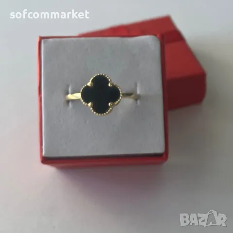 Златен пръстен Van Cleef - 2,11 гр., снимка 1