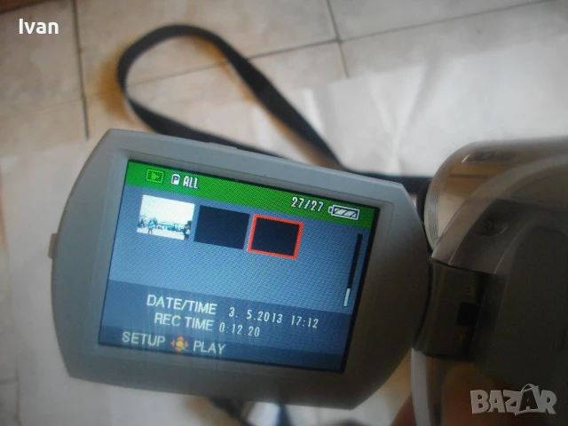 ДВД ВИДЕО КАМЕРА PANASONIC DVR-D 150 DVD VIDEO CAMERA MULTI FORMAT RECORDING ОТЛИЧНА ПОЧТИ НОВА, снимка 17 - Камери - 51001035