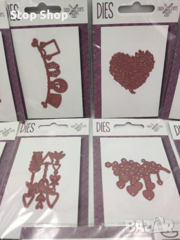 НОВИ Шаблони щанци за рязане и релеф, снимка 4 - Декорация за дома - 40999500