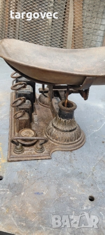 уникален старинен кантар, снимка 5 - Антикварни и старинни предмети - 52034769