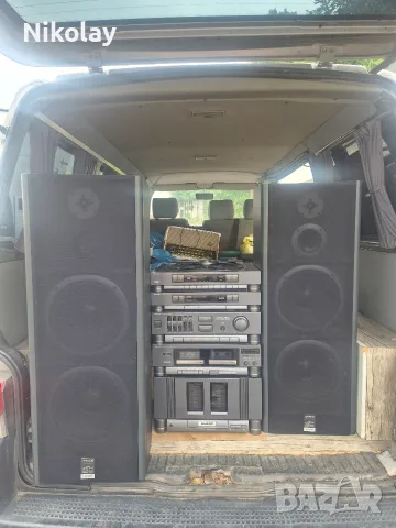 Sharp 8800 пълен комплект, снимка 3 - Радиокасетофони, транзистори - 56139973